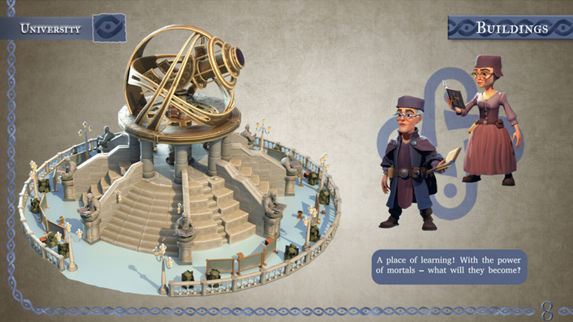 Fata Deum - The God Sim: Digital Artbook Featured Screenshot #1