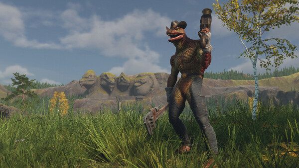 Lizards Must Die 2 - Character "George the Red Lizard"