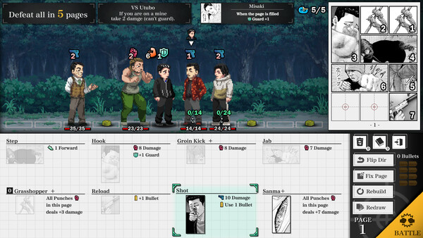 The Fable: Manga Build Roguelike Demo