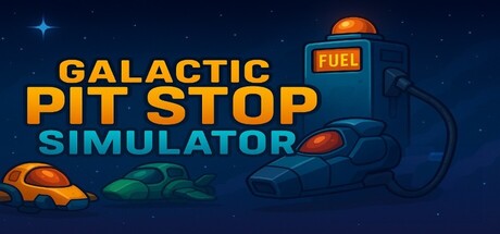 Galactic Pit Stop Simulator game cover