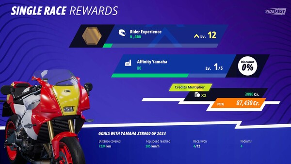 RIDE 6 - Credits Multiplier screenshot 4