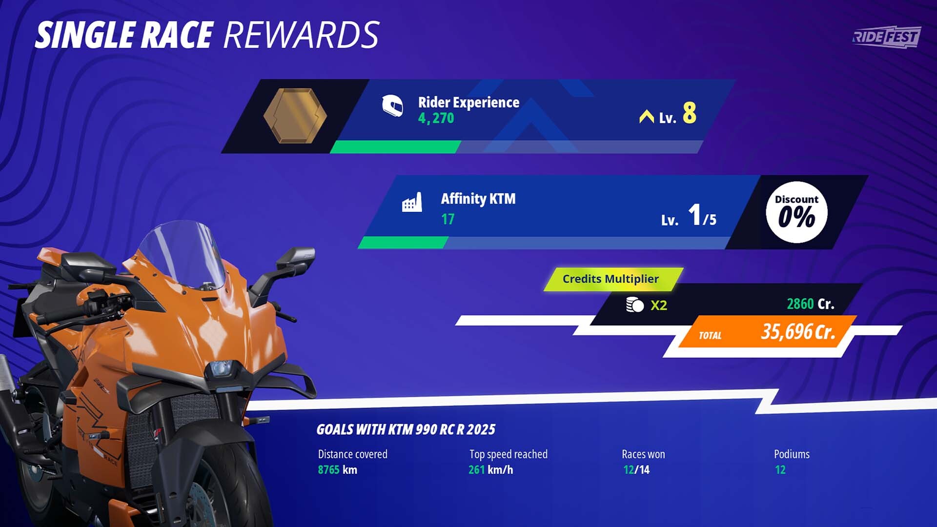 RIDE 6 - Credits Multiplier Featured Screenshot #1