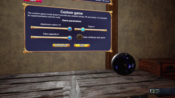 Screenshot 3 of Magic Color Merge Puzzle VR - more gameplay footage