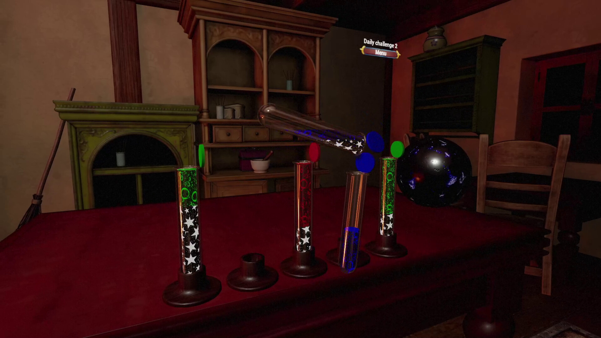 Magic Color Merge Puzzle VR screenshot #4