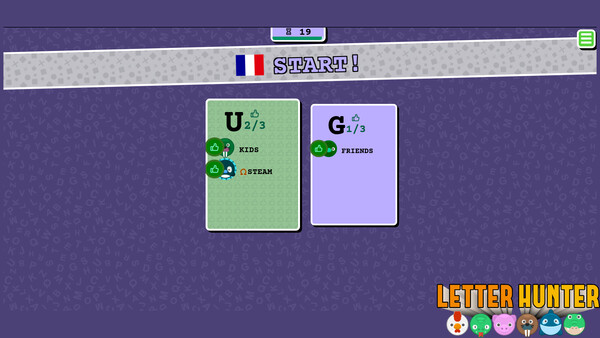 Letter Hunter game for windows Pc 1