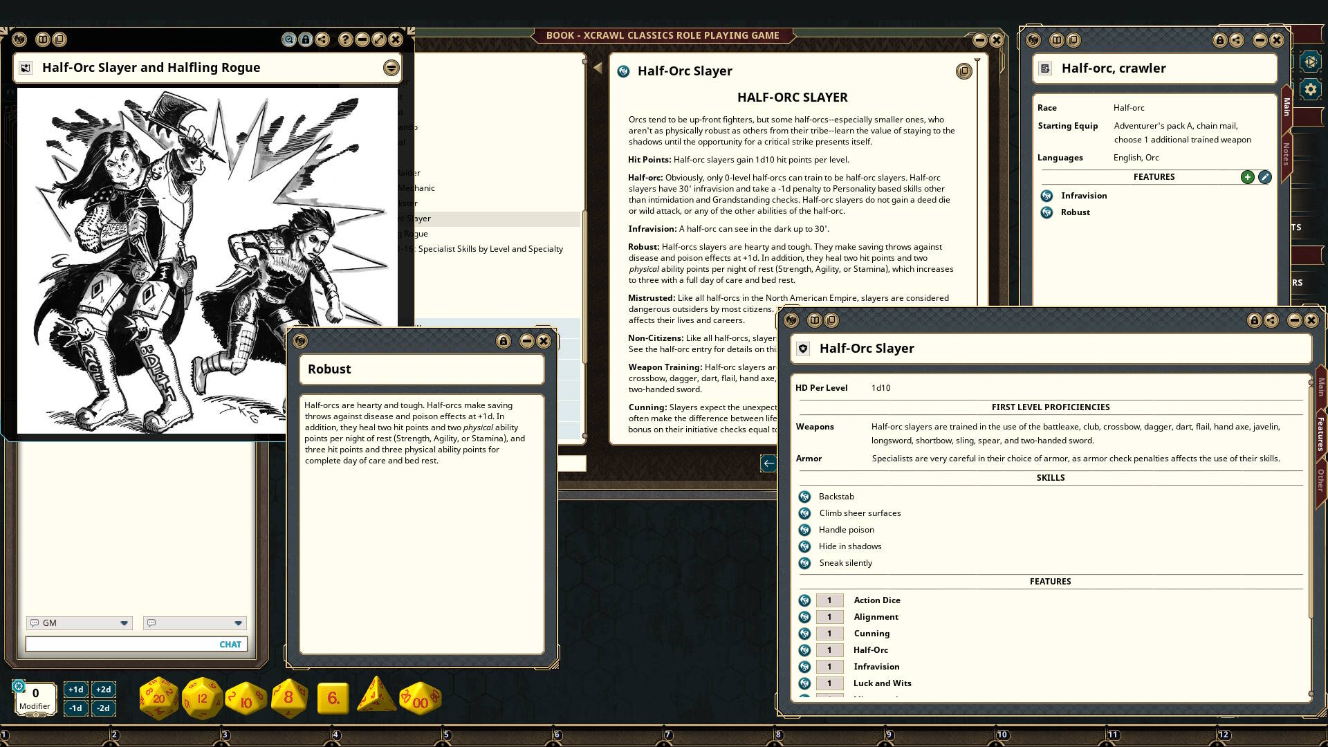 Fantasy Grounds - Xcrawl Classics Role-Playing Gameのスクリーンショット 1