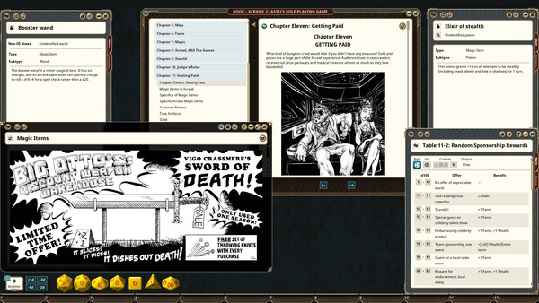 Fantasy Grounds - Xcrawl Classics Role-Playing Game