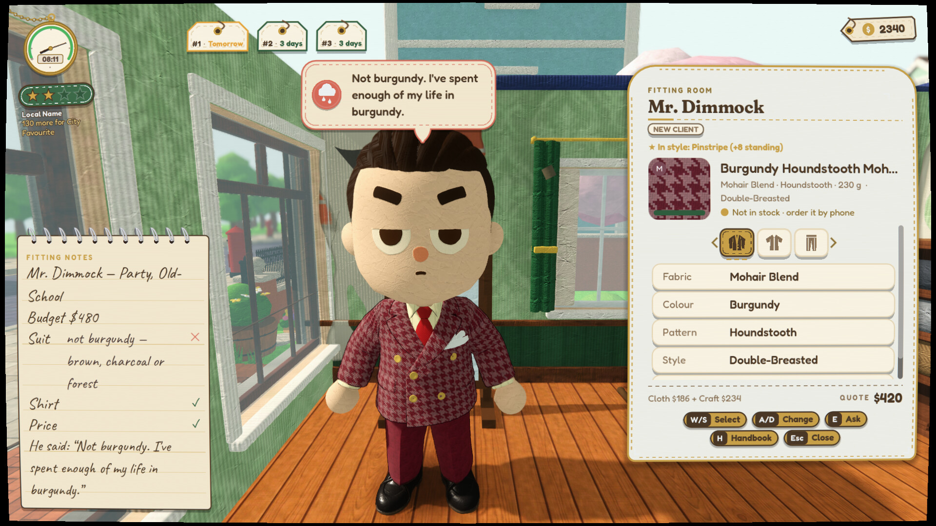 Tailor Town screenshot #2