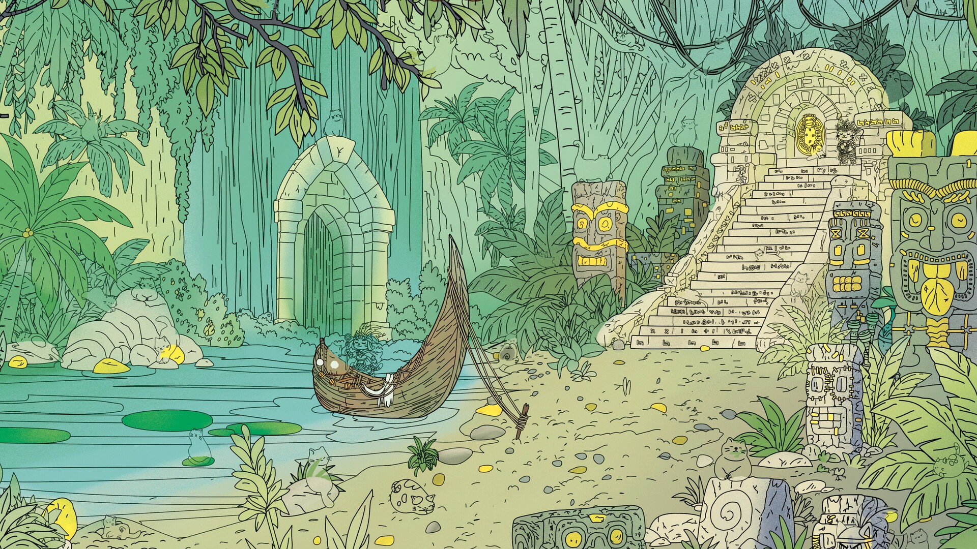 Cats Visiting El Dorado screenshot #2