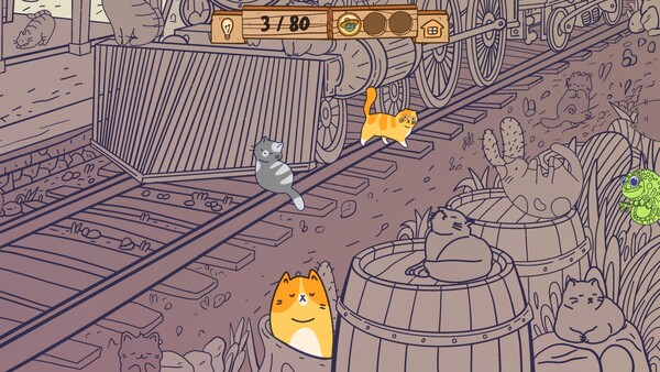 Cats Visiting Wild West