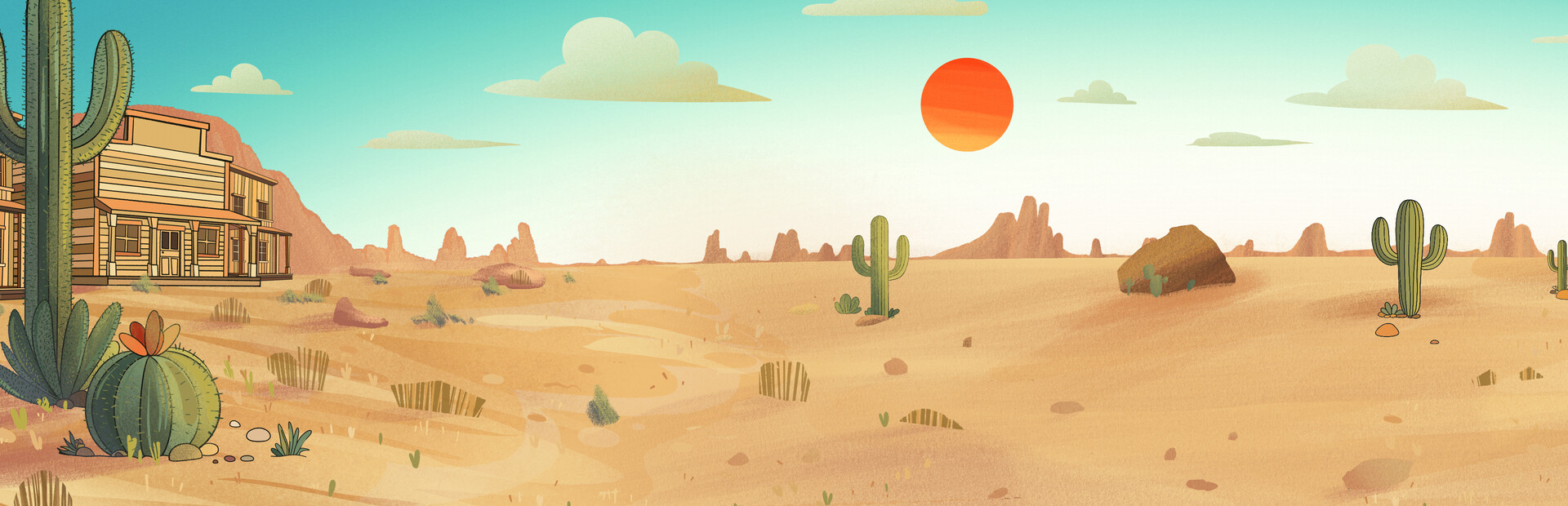 Cats Visiting Wild West