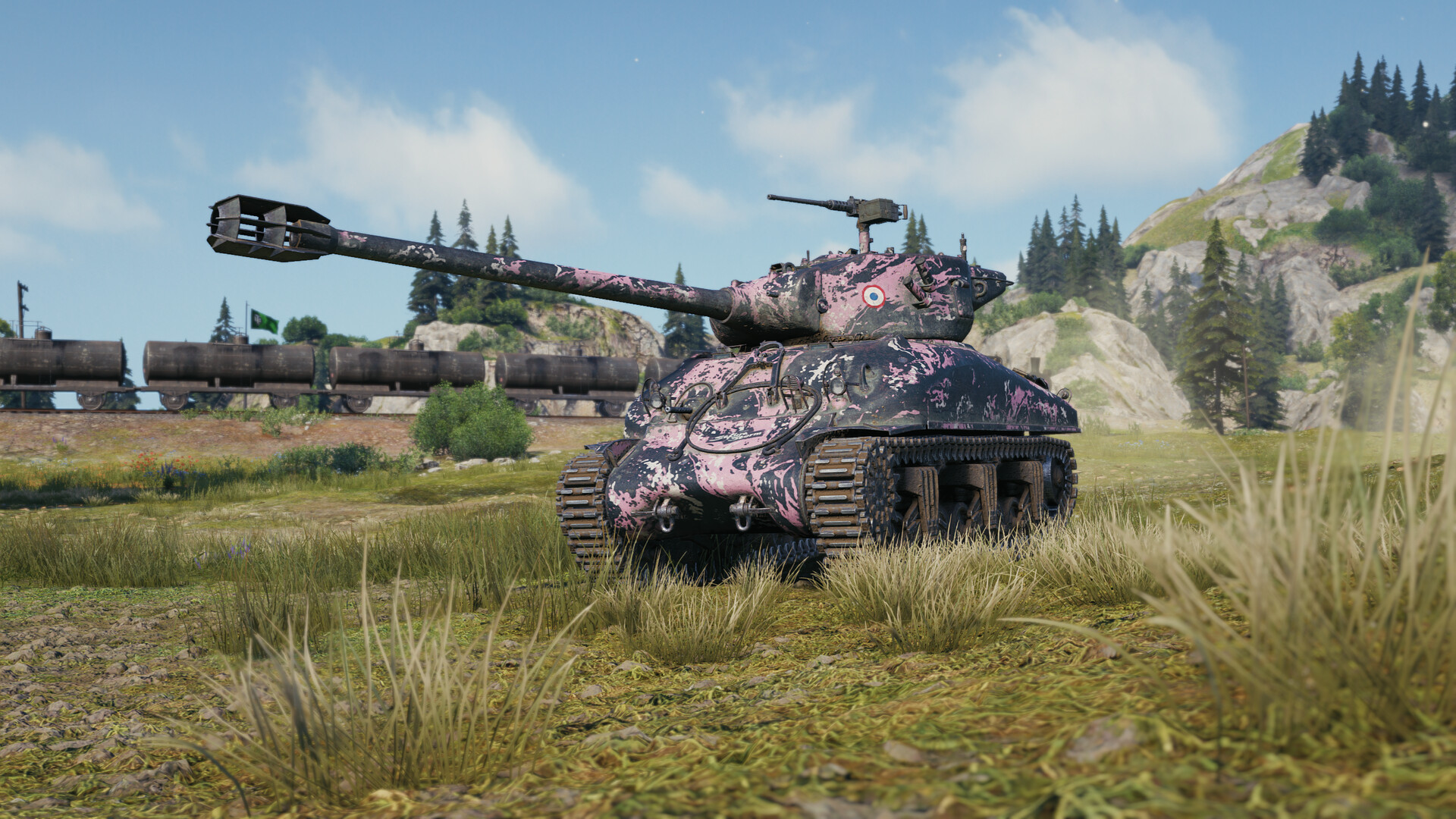 World of Tanks — M4A1 Revalorisé Pack (VIII French Medium Tank) Featured Screenshot #1