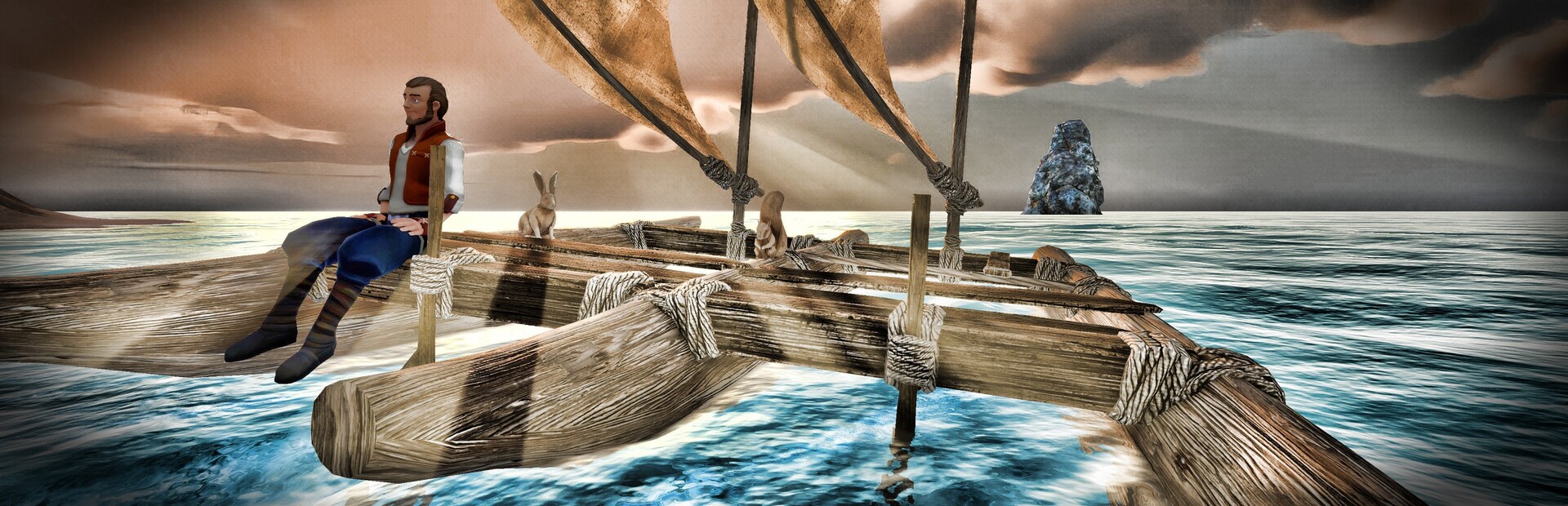 Leonardo's Island - Origins