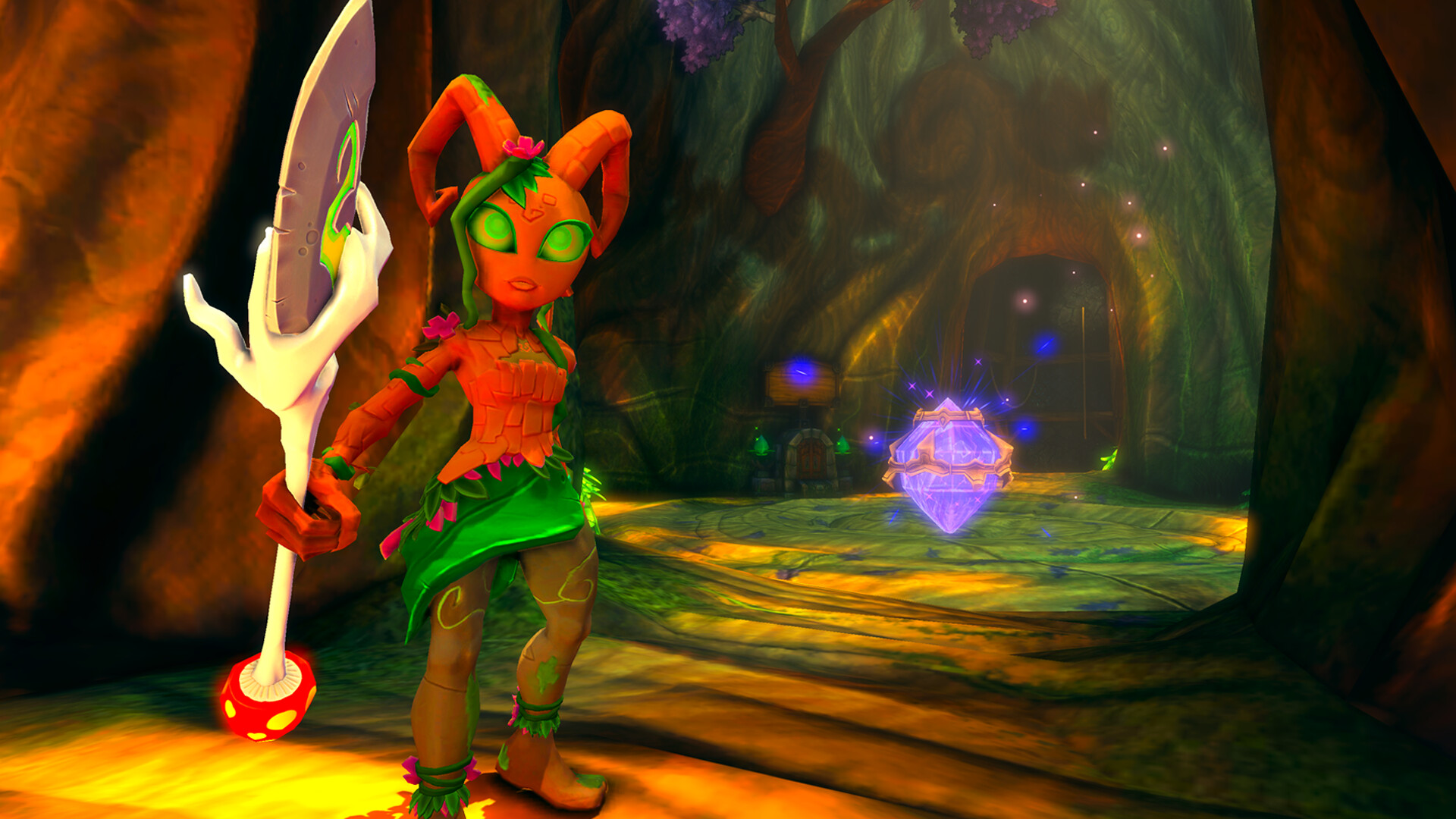 Dungeon Defenders - Warden Hero DLC Featured Screenshot #1