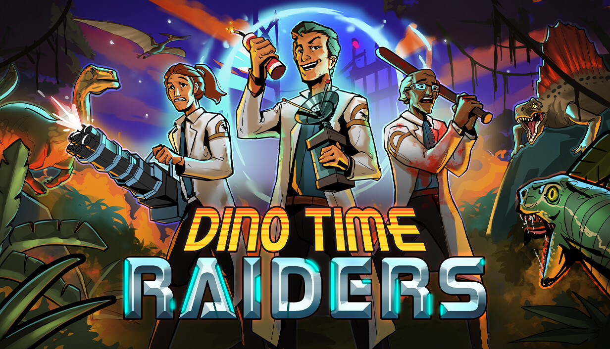 Dino Time Raiders cover art
