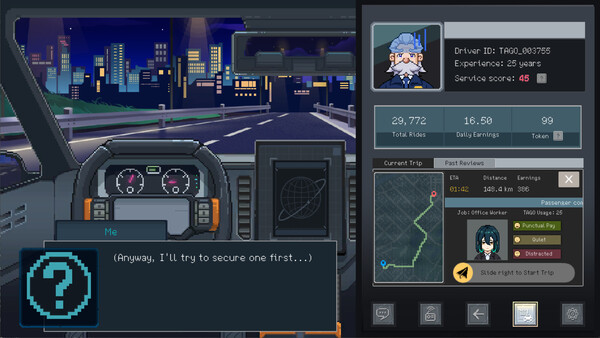 Screenshot 3 of On Air! Taxi Detective Casebook - more gameplay footage