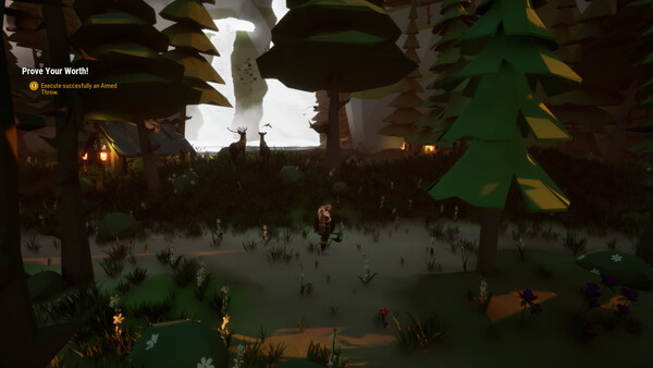 Screenshot of Birger's Saga gameplay showing in-action mechanics