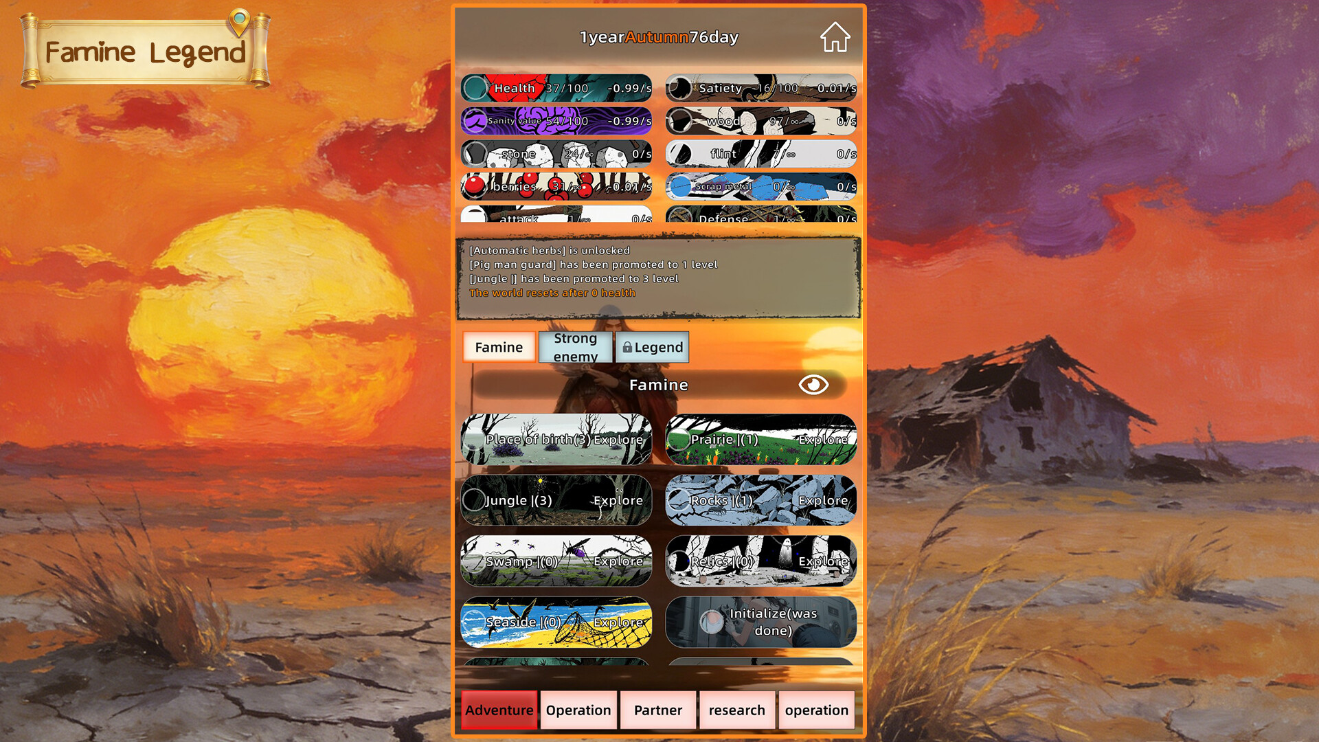 Genesis Relic: Idle Sandbox Simulator screenshot #3