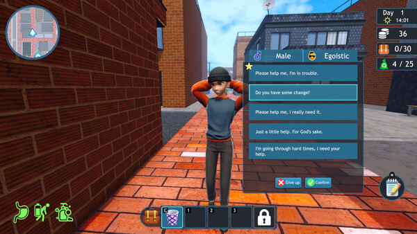 Street Life Simulator game for Linux 1