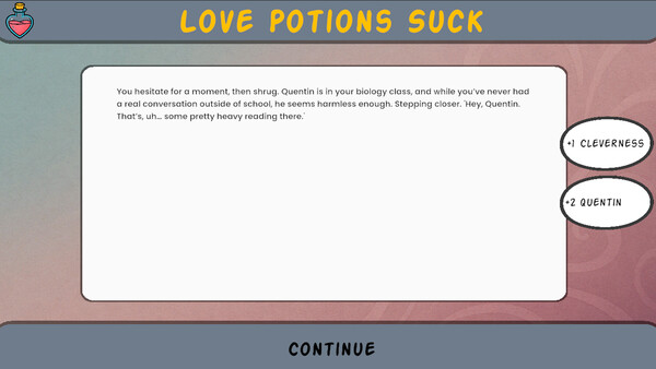 Love Potions Suck: A Text Romancefor windows and Linux 1