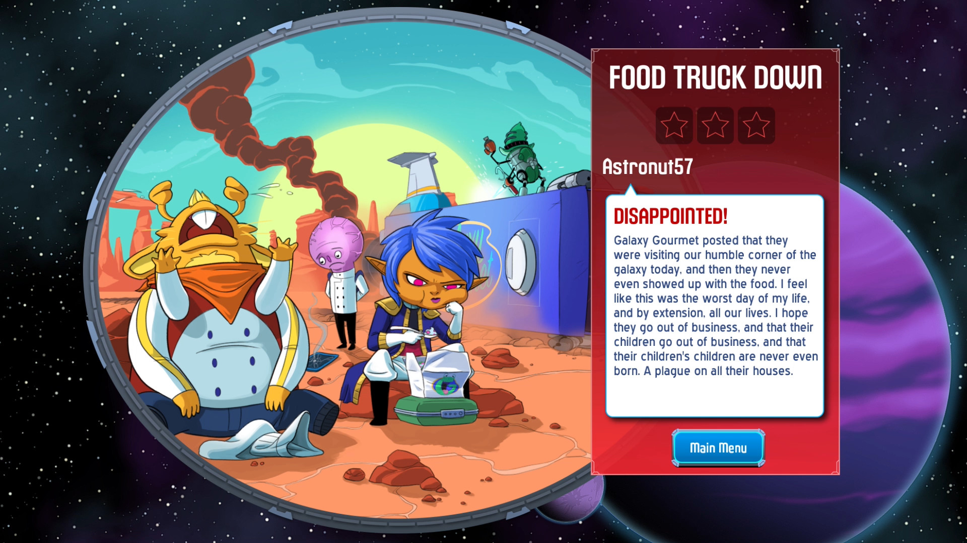 Space Food Truck screenshot #7