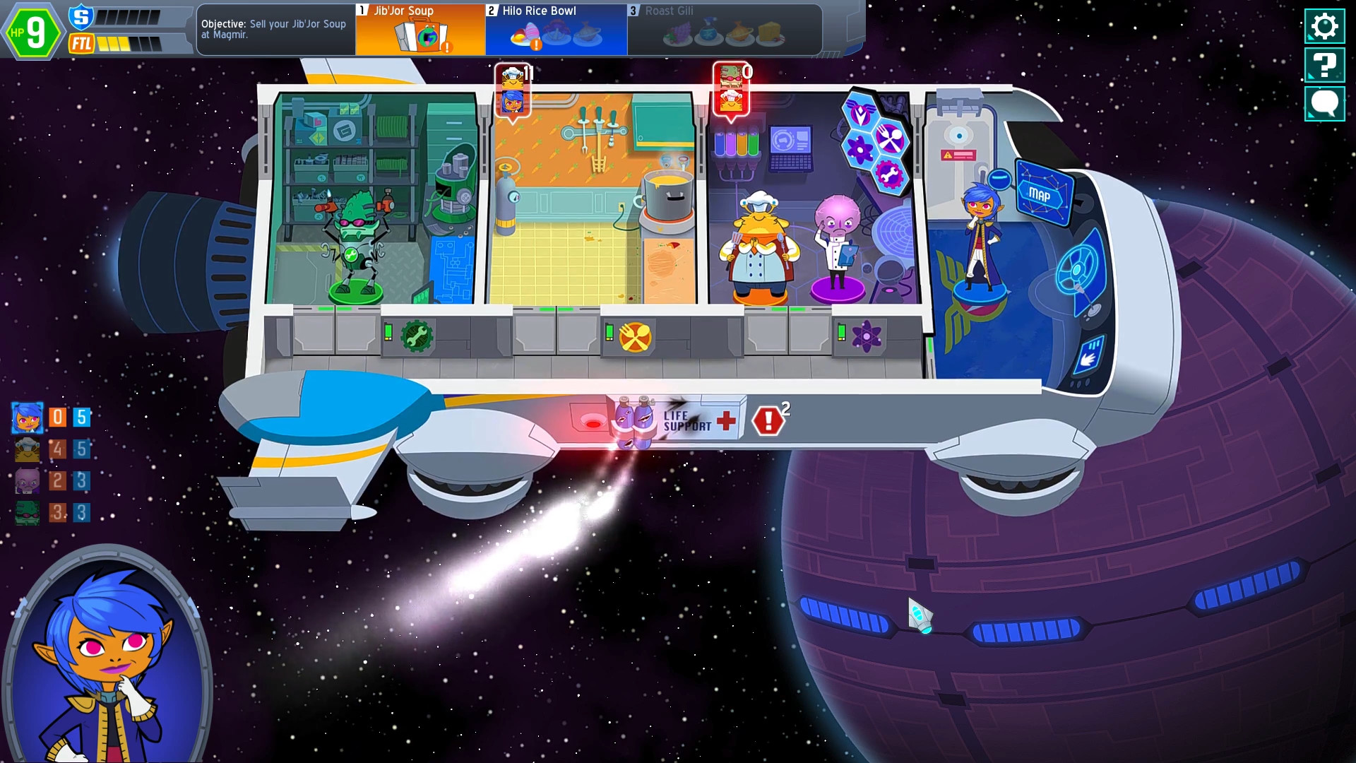 Space Food Truck screenshot #4