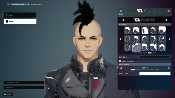 Daemon X Machina: Titanic Scion - Free Hairstyles