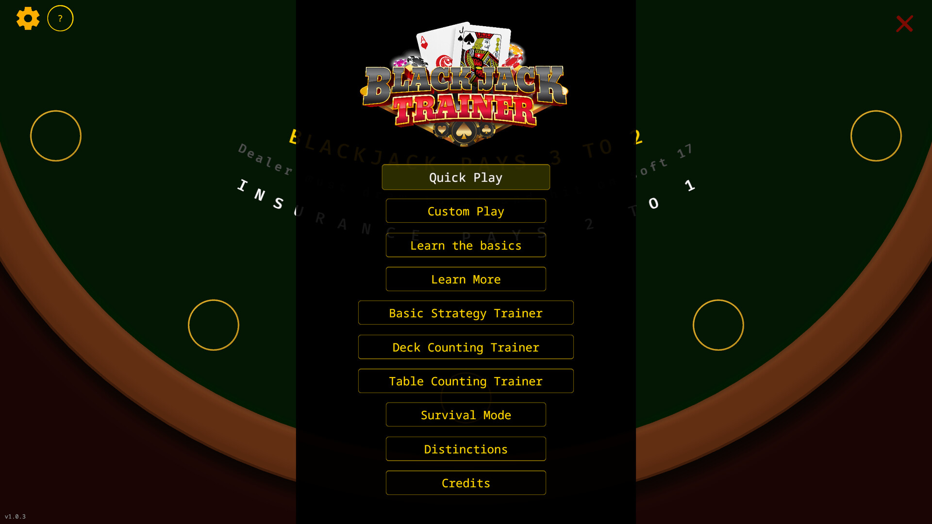 Blackjack Trainer Featured Screenshot #1