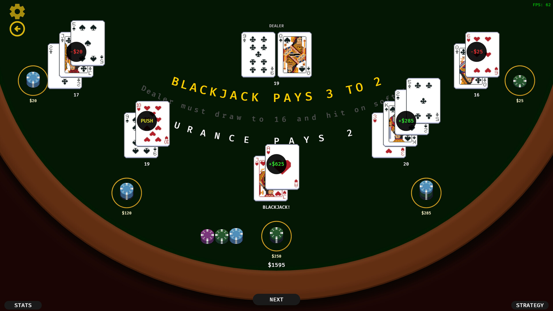 Blackjack Trainer screenshot #2