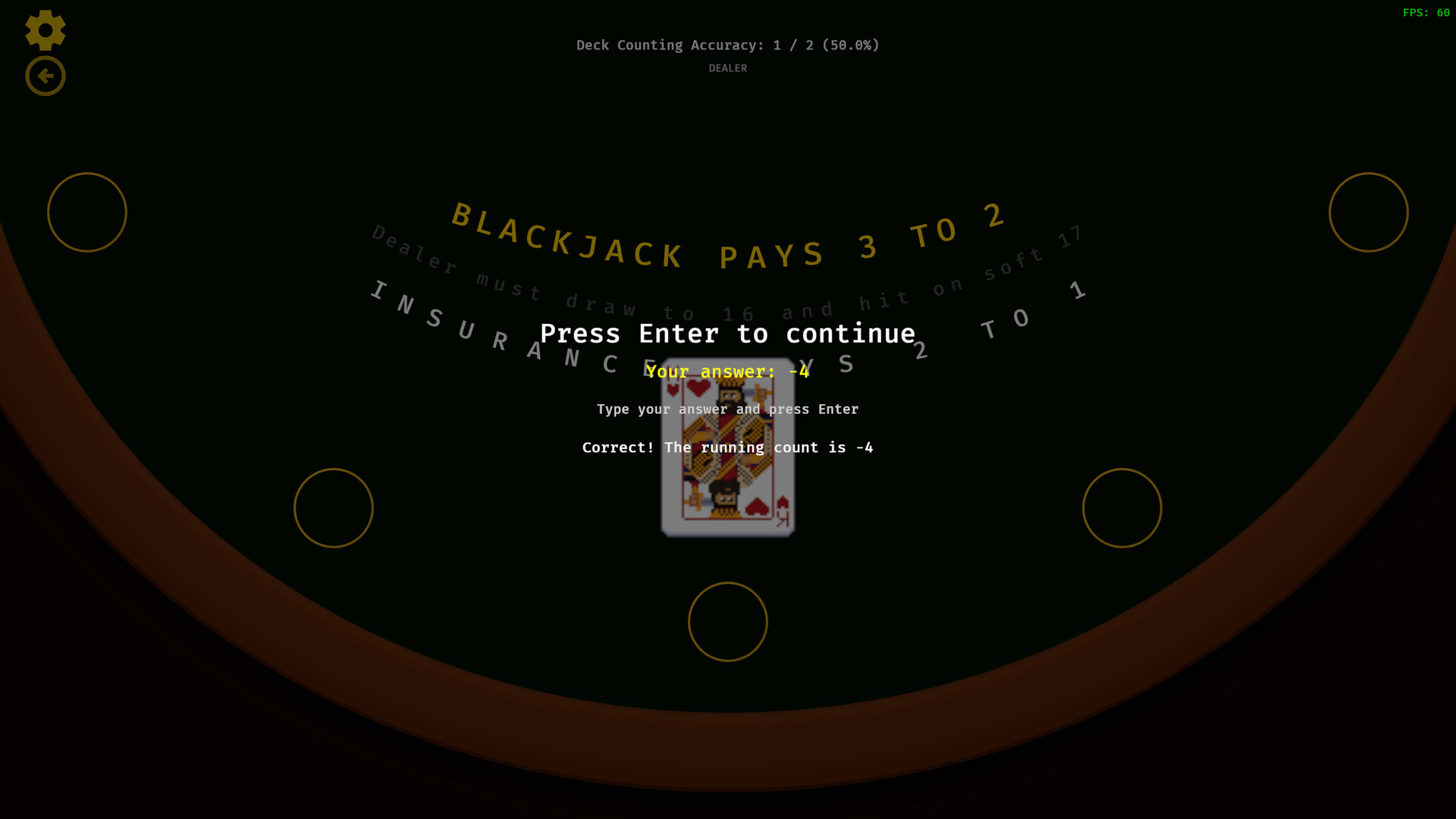 Blackjack Trainer screenshot #4