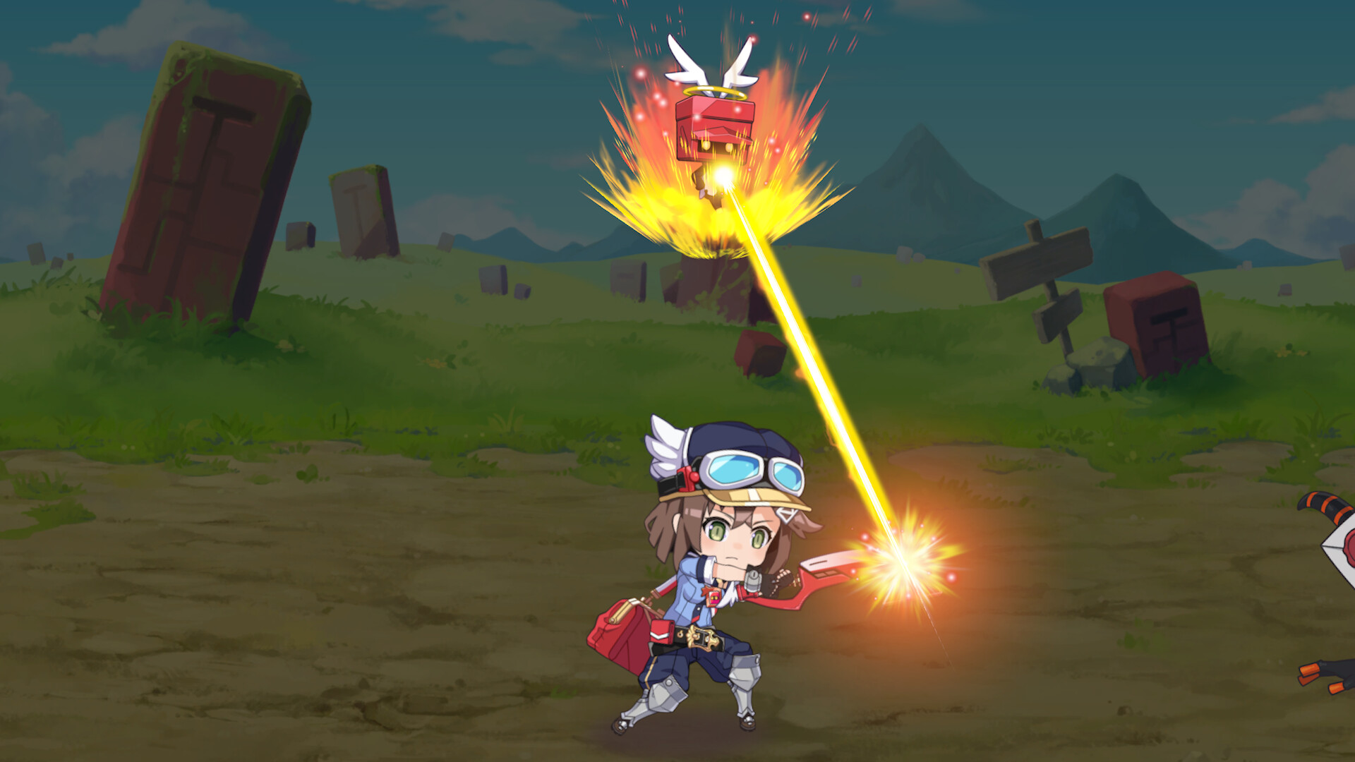 Скриншот игры Calamity Angels: Special Delivery - 2