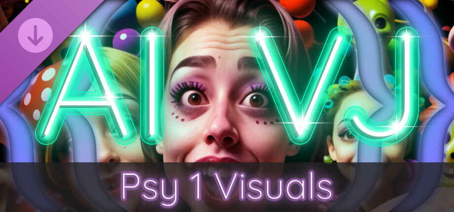 AI-VJ - Psy 1 Visuals cover art