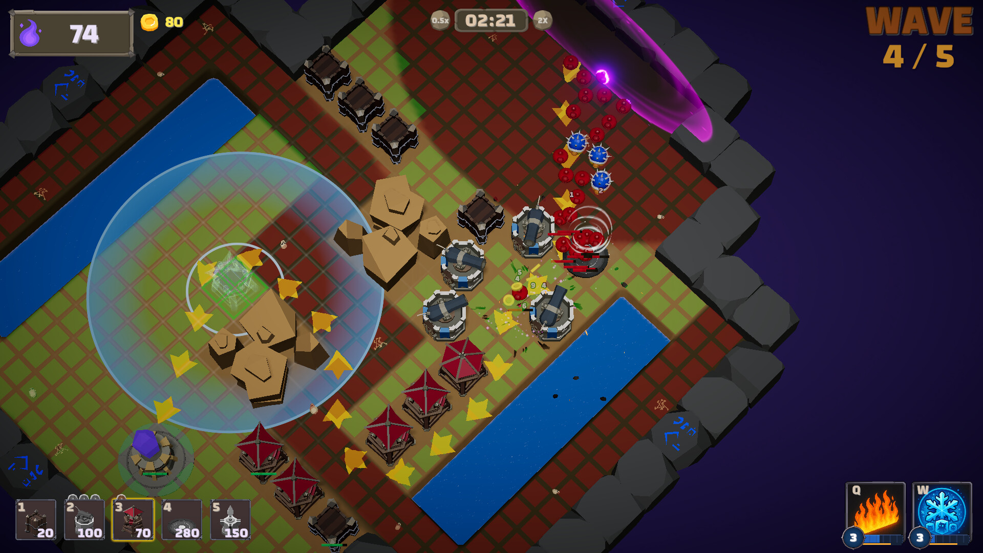 Bamorota Defense screenshot #2