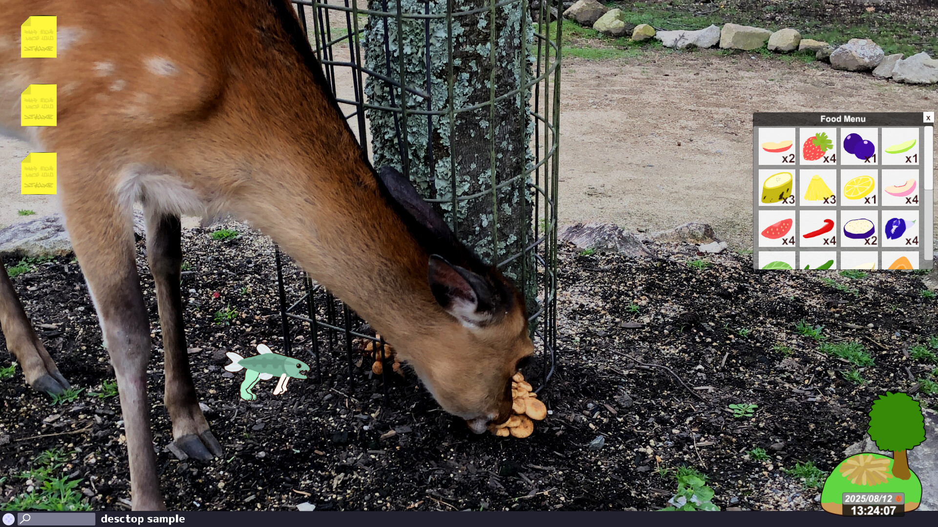 #4. Desktop Mascot ~ Tasmon's Little Island Demo (Steam) By: Rusimitu Games