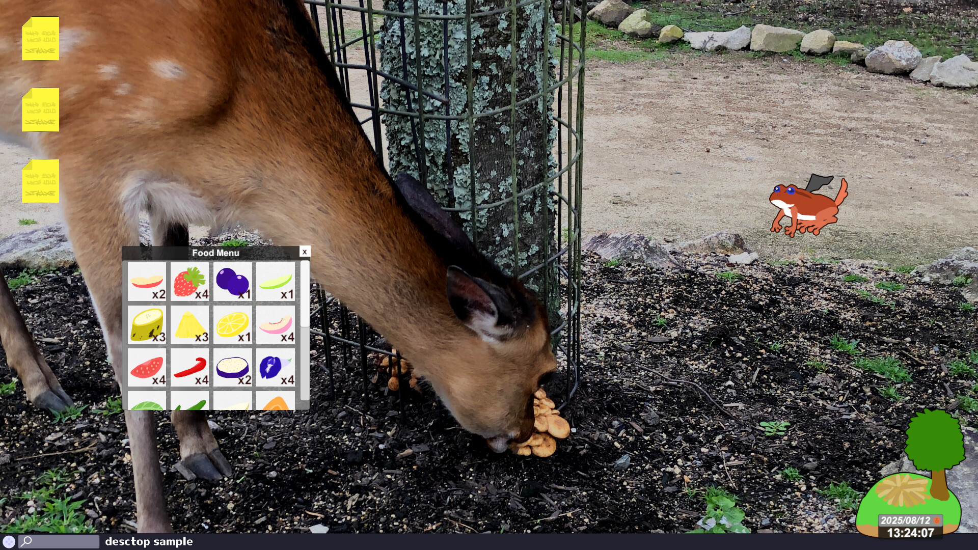 #5. Desktop Mascot ~ Tasmon's Little Island Demo (Steam) By: Rusimitu Games