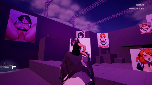 Gooning Aim Trainer - Sexy Maids screenshot