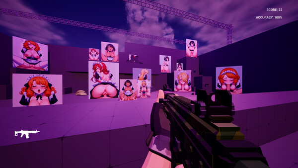 Gooning Aim Trainer - Sexy Maids screenshot 1