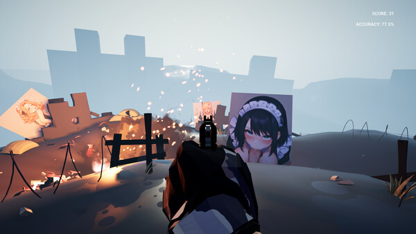 Gooning Aim Trainer - Sexy Maids screenshot 2