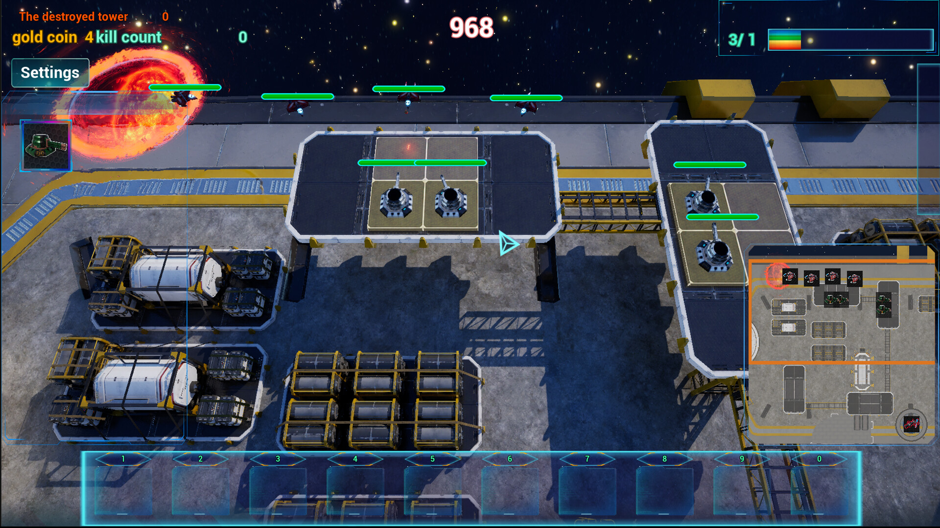 Space Tower Defense screenshot #5
