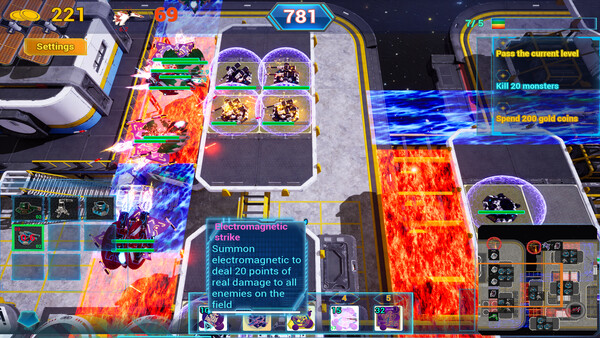 Screenshot of Space Tower Defense