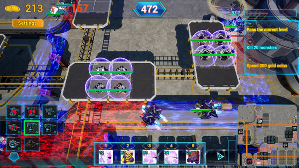Screenshot of Space Tower Defense