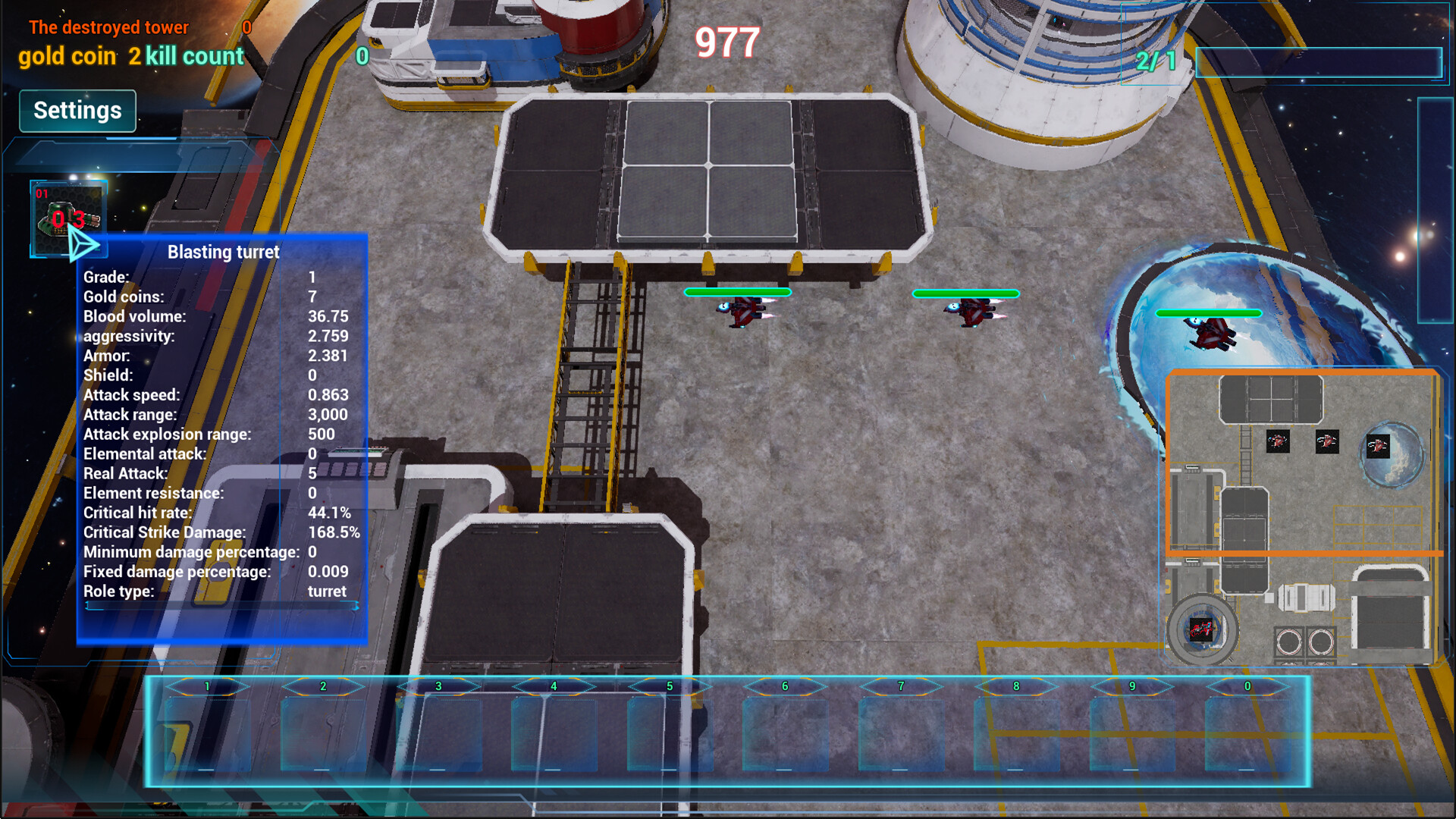 Space Tower Defense screenshot #3