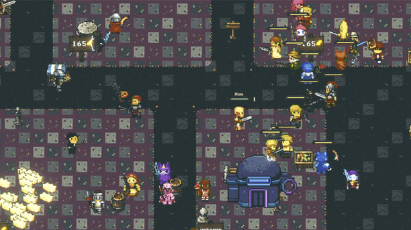 Screenshot of FLAIR gameplay showing in-action mechanics