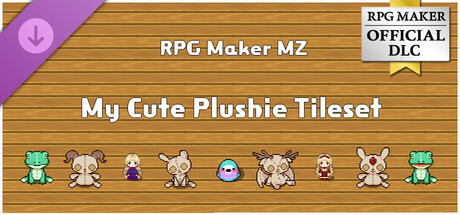 Cover of RPG Maker MZ - My Cute Plushie Tileset on Steam