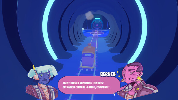 Screenshot of HeartFix Express gameplay showing in-action mechanics