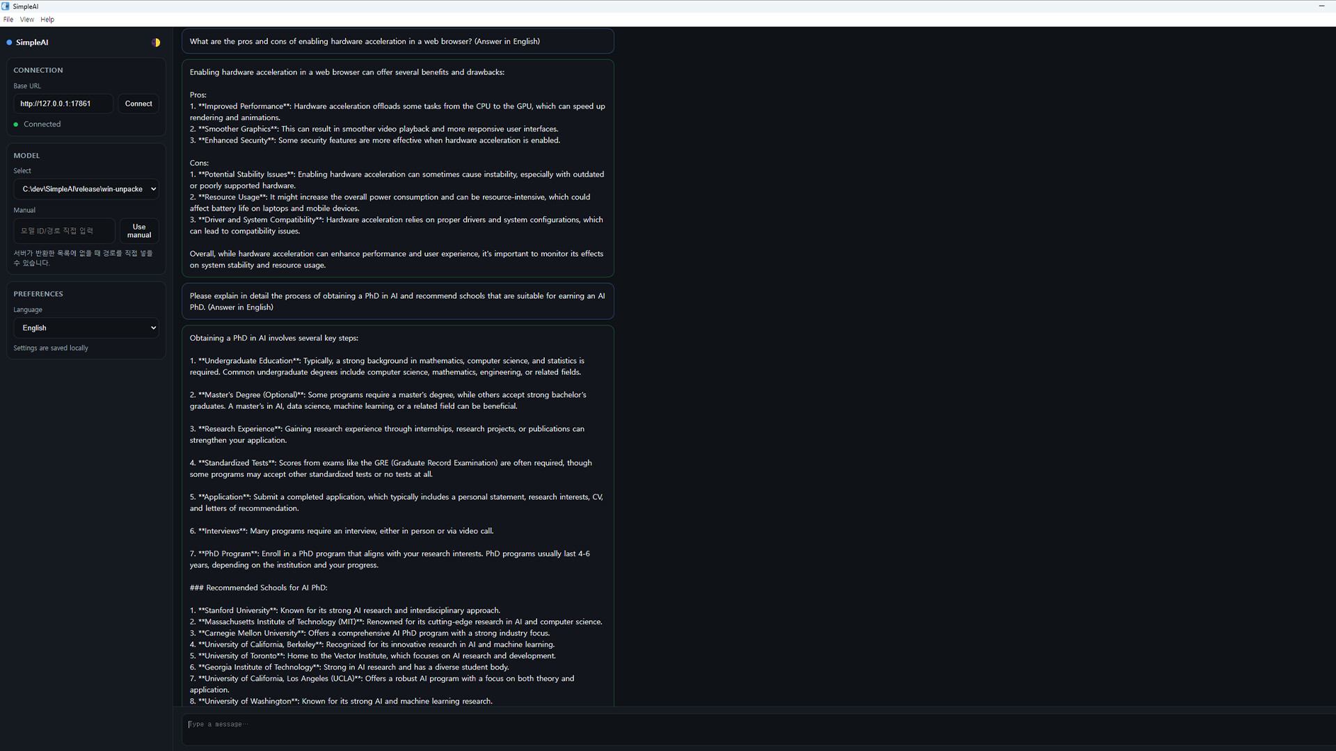 #5. Simple AI (Steam) 게시자: Team GPDONG