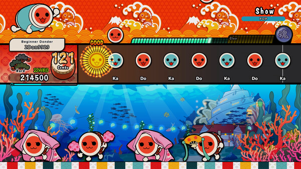 Taiko no Tatsujin: Rhythm Festival - 2020s Pops Pack Vol. 2 screenshot 1