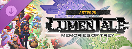 LumenTale - Artbook cover art