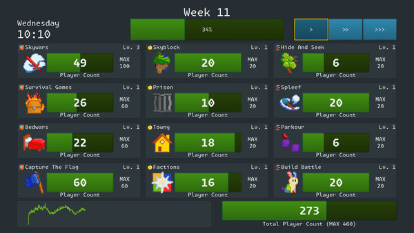 Cube Game Server Boss screenshot 1