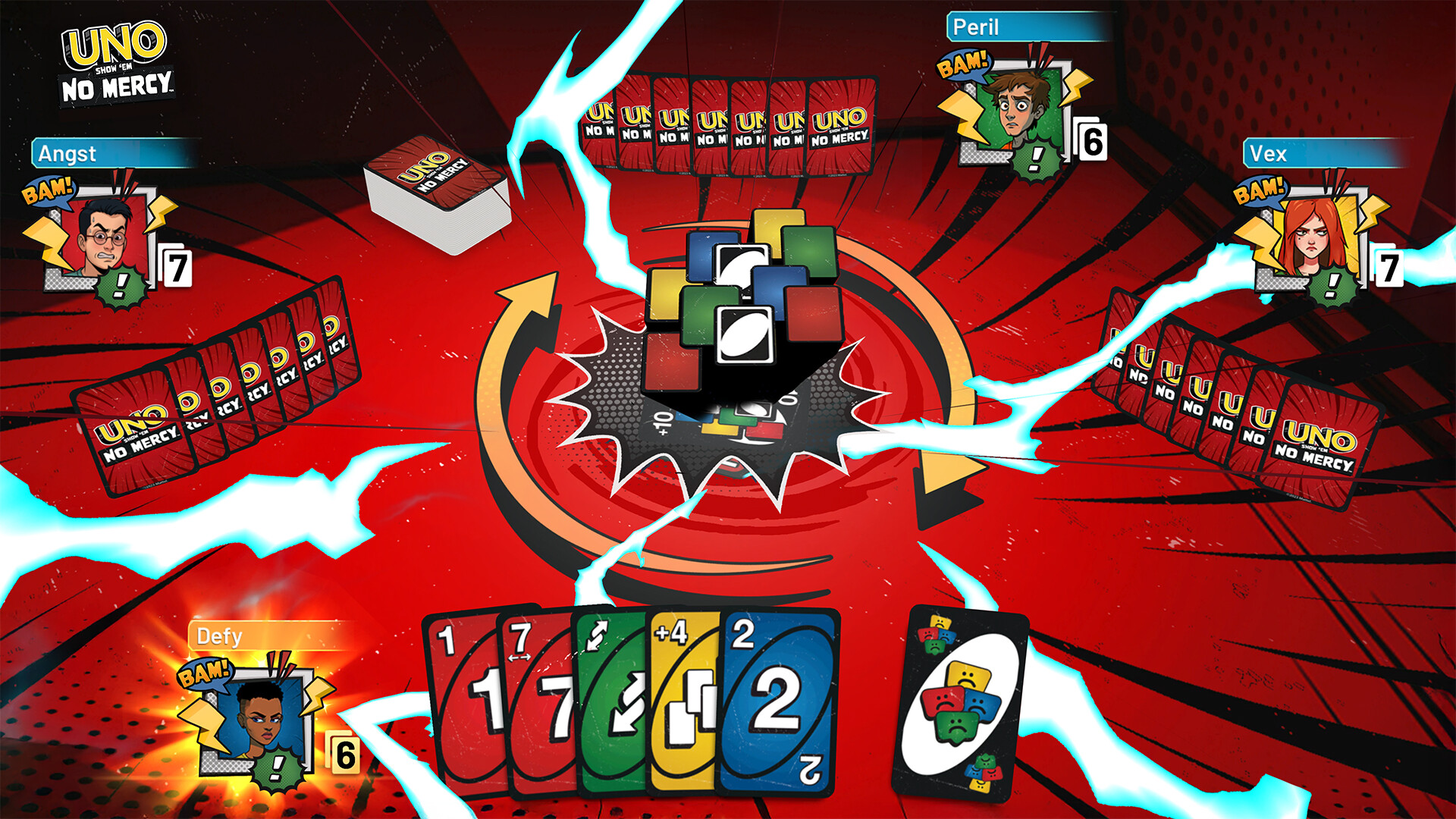 #3. UNO™ SHOW’EM NO MERCY!™ (Steam) Podle: Ubisoft